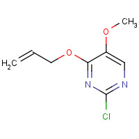 1333240-04-2 2-chloro-5-methoxy-4-prop-2-enoxypyrimidine chemical structure