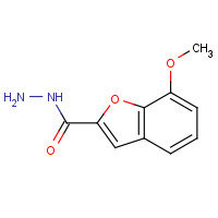 310391-00-5 7-methoxy-1-benzofuran-2-carbohydrazide chemical structure