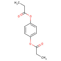 7402-28-0 (4-propanoyloxyphenyl) propanoate chemical structure