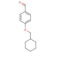 126521-53-7 4-(cyclohexylmethoxy)benzaldehyde chemical structure