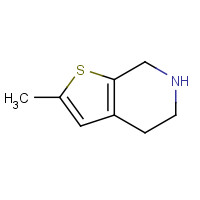 757152-25-3 2-methyl-4,5,6,7-tetrahydrothieno[2,3-c]pyridine chemical structure