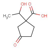 782493-33-8 1-(1-hydroxyethyl)-3-oxocyclopentane-1-carboxylic acid chemical structure