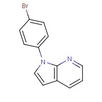 441012-22-2 1-(4-bromophenyl)pyrrolo[2,3-b]pyridine chemical structure