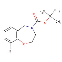 1055880-27-7 tert-butyl 9-bromo-3,5-dihydro-2H-1,4-benzoxazepine-4-carboxylate chemical structure