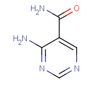 4786-51-0 4-aminopyrimidine-5-carboxamide chemical structure