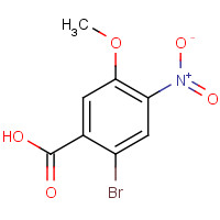 1432752-25-4 2-bromo-5-methoxy-4-nitrobenzoic acid chemical structure