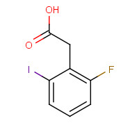 1261782-26-6 2-(2-fluoro-6-iodophenyl)acetic acid chemical structure