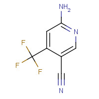 1260382-03-3 6-amino-4-(trifluoromethyl)pyridine-3-carbonitrile chemical structure