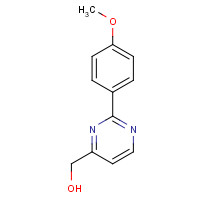 1342985-65-2 [2-(4-methoxyphenyl)pyrimidin-4-yl]methanol chemical structure