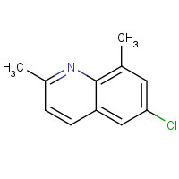 948289-20-1 6-chloro-2,8-dimethylquinoline chemical structure