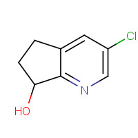 1357097-05-2 3-chloro-6,7-dihydro-5H-cyclopenta[b]pyridin-7-ol chemical structure