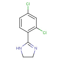61033-72-5 2-(2,4-dichlorophenyl)-4,5-dihydro-1H-imidazole chemical structure