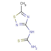 1355249-81-8 (5-methyl-1,2,4-thiadiazol-3-yl)thiourea chemical structure