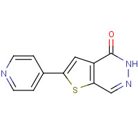 1433204-31-9 2-pyridin-4-yl-5H-thieno[2,3-d]pyridazin-4-one chemical structure
