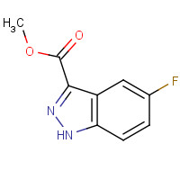 78155-73-4 methyl 5-fluoro-1H-indazole-3-carboxylate chemical structure