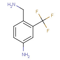122509-22-2 4-(aminomethyl)-3-(trifluoromethyl)aniline chemical structure