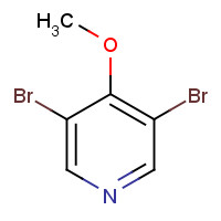 25813-24-5 3,5-dibromo-4-methoxypyridine chemical structure