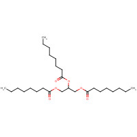538-23-8 2,3-di(octanoyloxy)propyl octanoate chemical structure