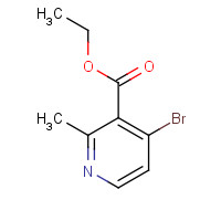 1256818-41-3 ethyl 4-bromo-2-methylpyridine-3-carboxylate chemical structure