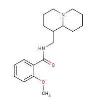 676531-07-0 N-(2,3,4,6,7,8,9,9a-octahydro-1H-quinolizin-1-ylmethyl)-2-methoxybenzamide chemical structure