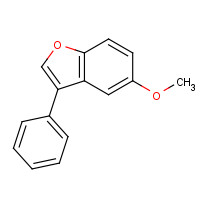 7196-05-6 5-methoxy-3-phenyl-1-benzofuran chemical structure