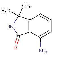 878156-60-6 7-amino-3,3-dimethyl-2H-isoindol-1-one chemical structure