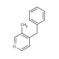 24015-80-3 4-benzyl-3-methylpyridine chemical structure