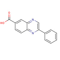 71897-04-6 2-phenylquinoxaline-6-carboxylic acid chemical structure