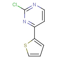 83726-75-4 2-chloro-4-thiophen-2-ylpyrimidine chemical structure