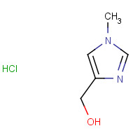96831-65-1 (1-methylimidazol-4-yl)methanol;hydrochloride chemical structure