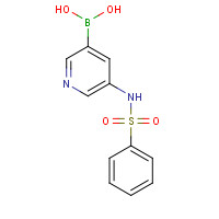 1083327-59-6 [5-(benzenesulfonamido)pyridin-3-yl]boronic acid chemical structure