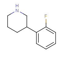 946681-94-3 3-(2-fluorophenyl)piperidine chemical structure