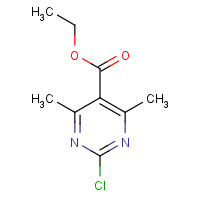 108381-23-3 ethyl 2-chloro-4,6-dimethylpyrimidine-5-carboxylate chemical structure