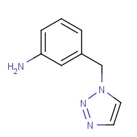 333737-30-7 3-(triazol-1-ylmethyl)aniline chemical structure
