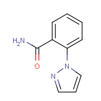 25660-61-1 2-pyrazol-1-ylbenzamide chemical structure