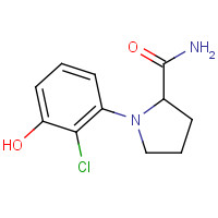 925233-20-1 1-(2-chloro-3-hydroxyphenyl)pyrrolidine-2-carboxamide chemical structure