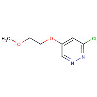 1256038-18-2 3-chloro-5-(2-methoxyethoxy)pyridazine chemical structure