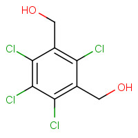 39568-89-3 [2,3,4,6-tetrachloro-5-(hydroxymethyl)phenyl]methanol chemical structure
