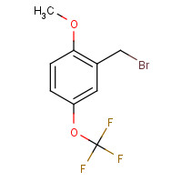 478484-53-6 2-(bromomethyl)-1-methoxy-4-(trifluoromethoxy)benzene chemical structure