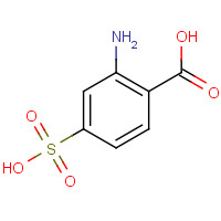 98-43-1 2-amino-4-sulfobenzoic acid chemical structure