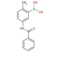 1388265-57-3 (5-benzamido-2-methylphenyl)boronic acid chemical structure