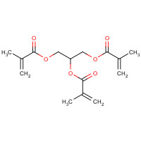 7401-88-9 2,3-bis(2-methylprop-2-enoyloxy)propyl 2-methylprop-2-enoate chemical structure