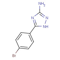 54464-13-0 5-(4-bromophenyl)-1H-1,2,4-triazol-3-amine chemical structure