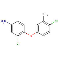 57688-13-8 3-chloro-4-(4-chloro-3-methylphenoxy)aniline chemical structure