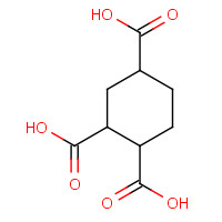 23084-86-8 cyclohexane-1,2,4-tricarboxylic acid chemical structure