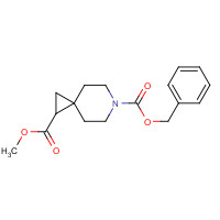 1419221-95-6 6-O-benzyl 2-O-methyl 6-azaspiro[2.5]octane-2,6-dicarboxylate chemical structure