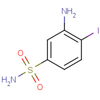 22184-82-3 3-amino-4-iodobenzenesulfonamide chemical structure