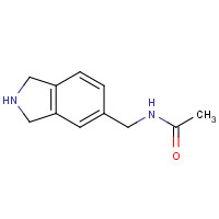 757907-80-5 N-(2,3-dihydro-1H-isoindol-5-ylmethyl)acetamide chemical structure