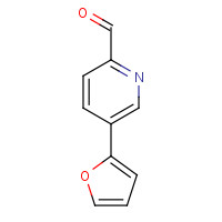 886851-45-2 5-(furan-2-yl)pyridine-2-carbaldehyde chemical structure