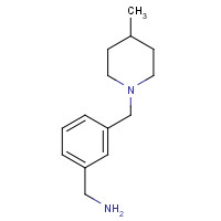 690632-06-5 [3-[(4-methylpiperidin-1-yl)methyl]phenyl]methanamine chemical structure
